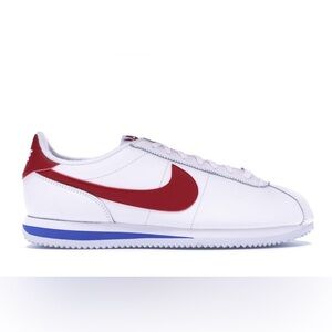 Nike Cortez Forest Gump White Red Sneaker Shoes Size‎ US 10.5